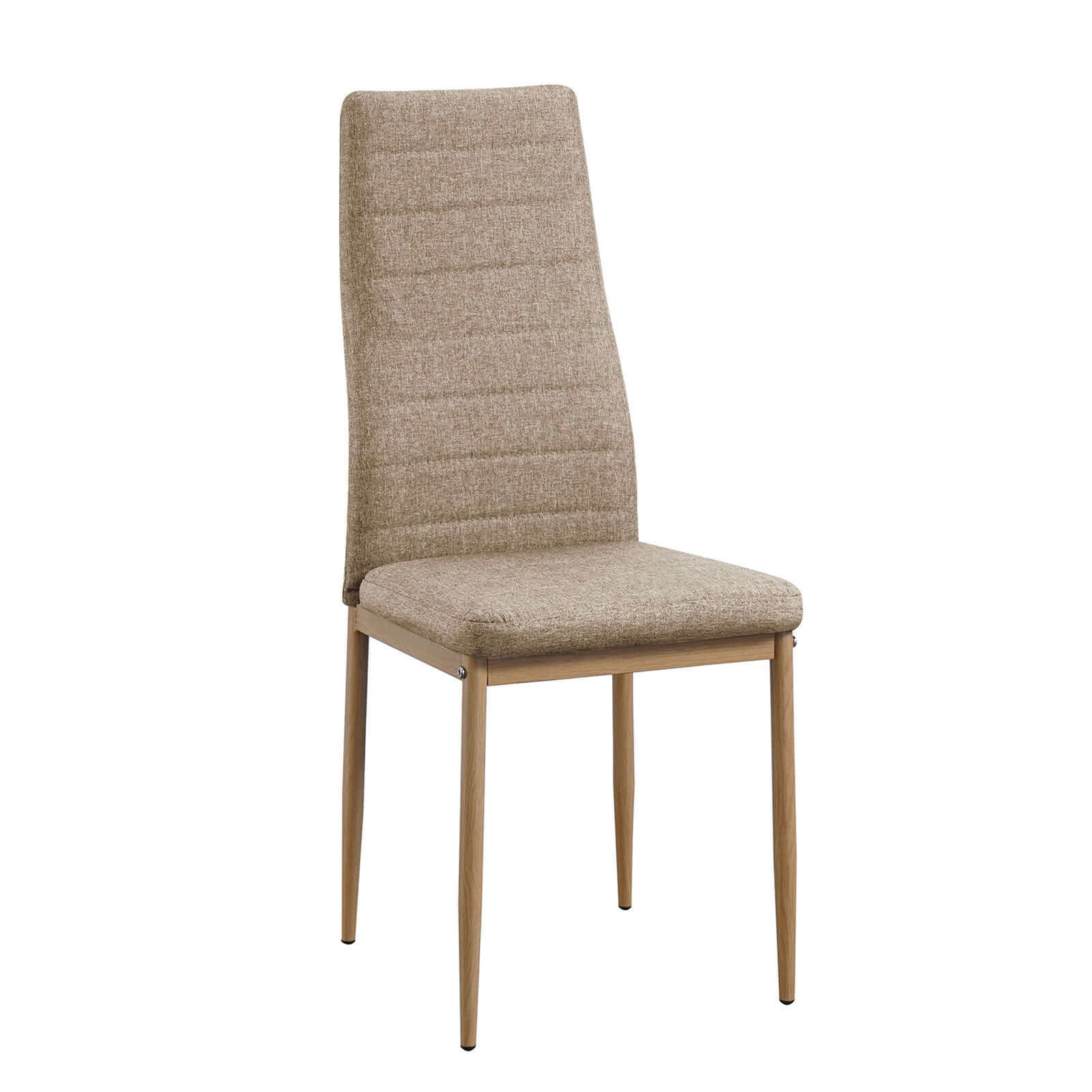 Chaise Carla : Style intemporel en tissu - Image 2