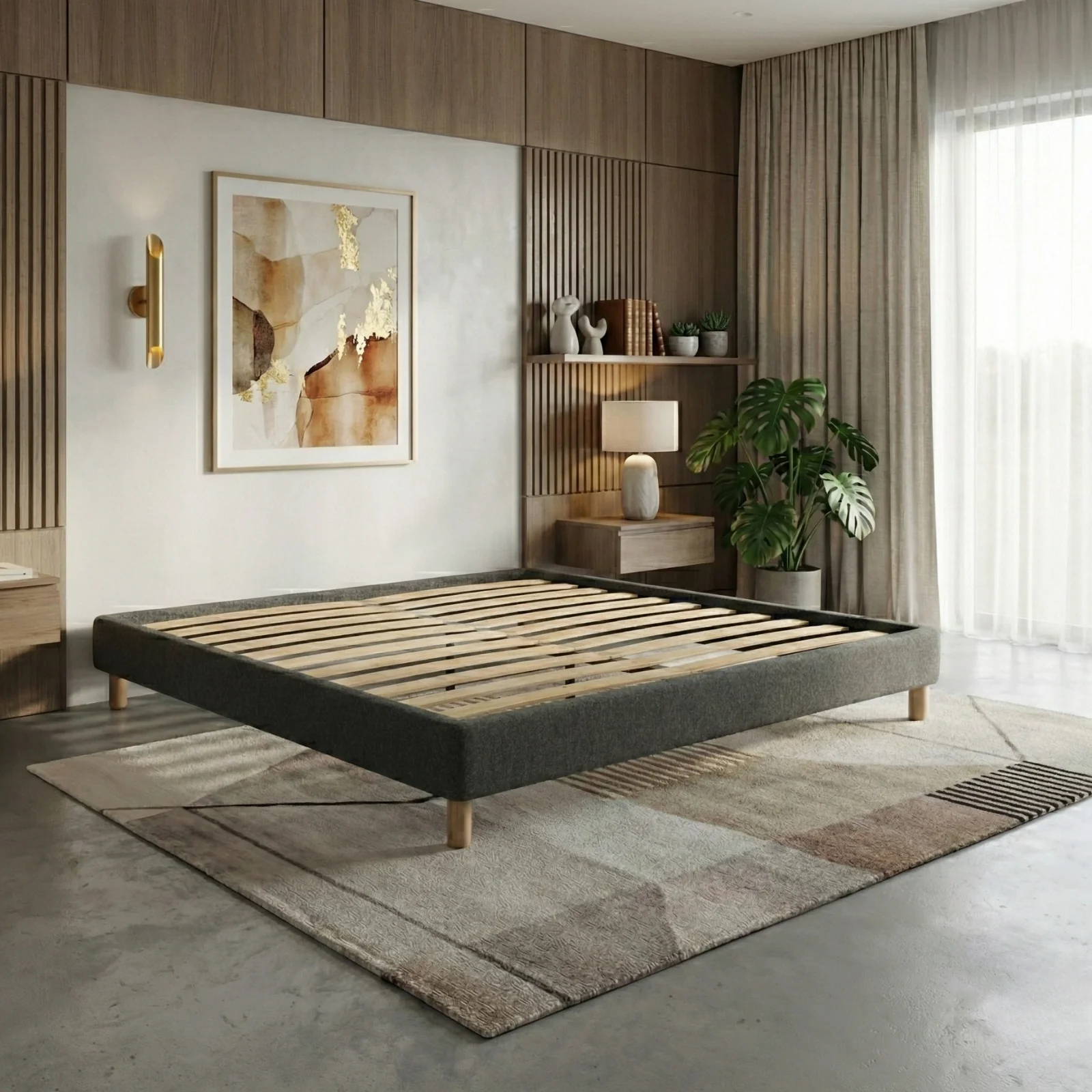 Ensemble literie complet avec lit et matelas d'hôtel - Collection Bouclette - Image 10