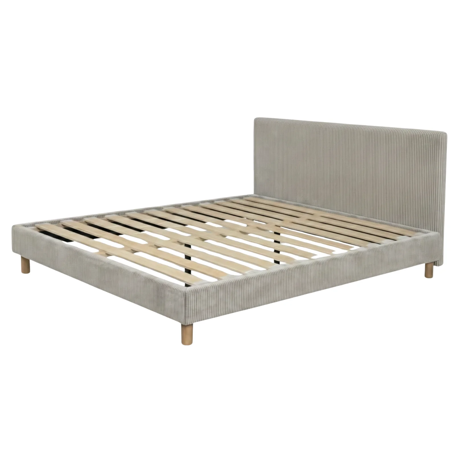 Ensemble avec lit fixe et matelas d'hôtel - Collection Velours côtelé - Image 16