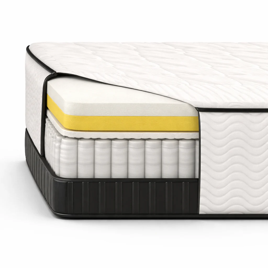 Ensemble sommier et matelas hybride - Collection Confort - Image 3