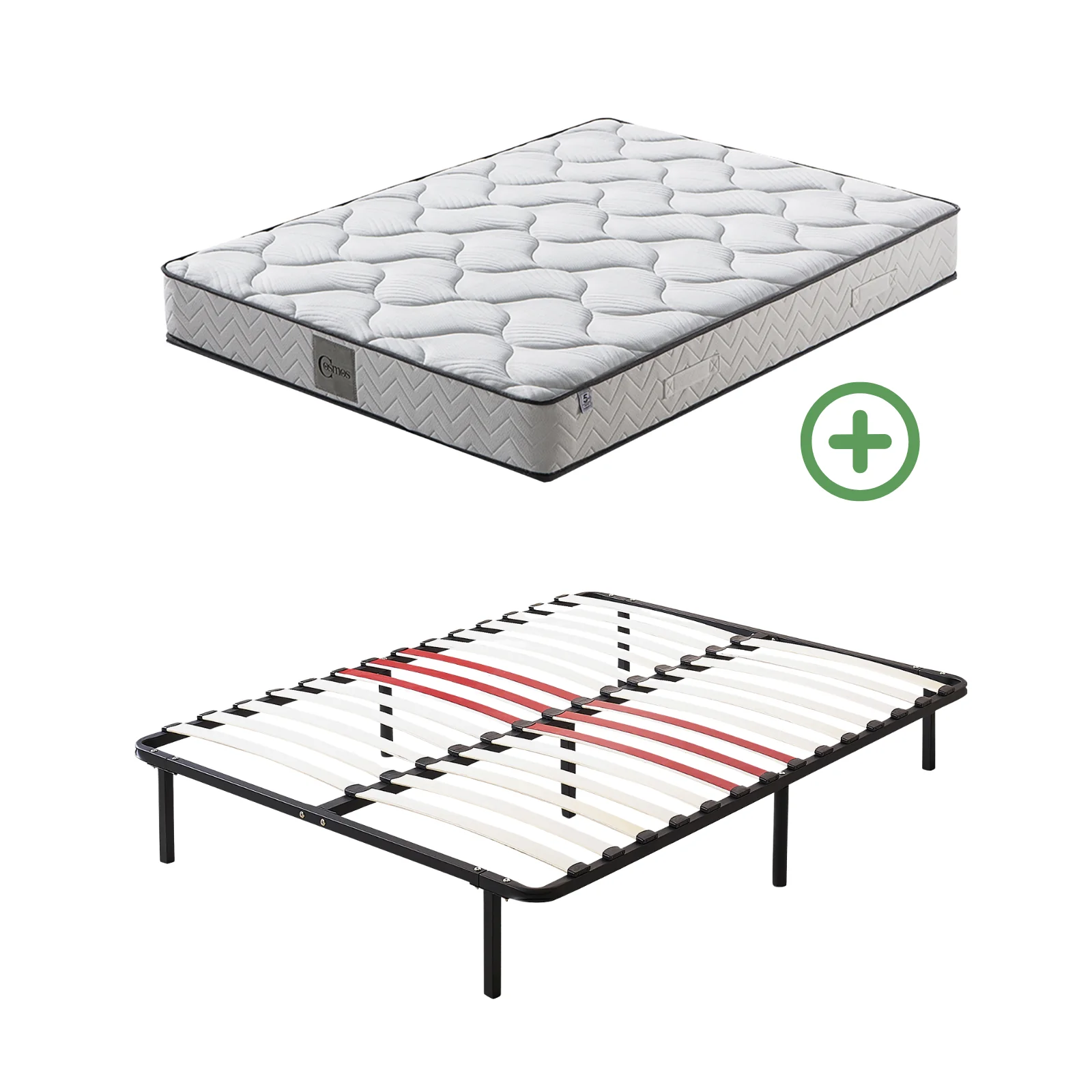 Ensemble sommier et matelas hybride - Collection Confort - Image 5