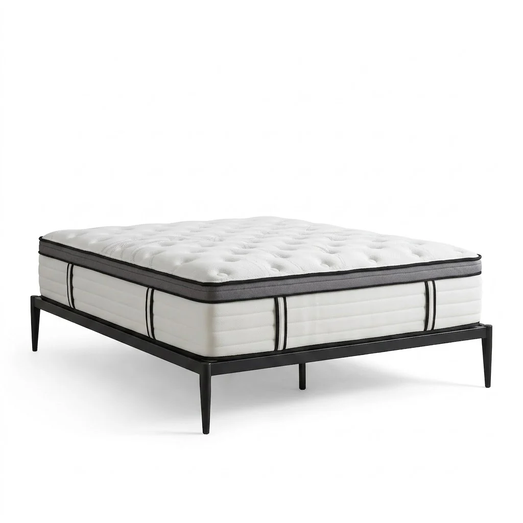 Ensemble sommier industriel et matelas grand confort hybride - Collection Factory - Image 11