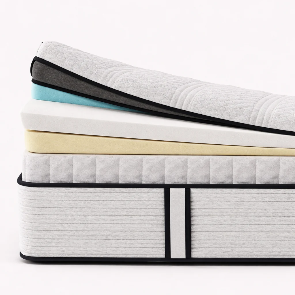 Matelas latex, ressorts, mémoire de forme, confort articulaire - Collection Grand View - Image 13