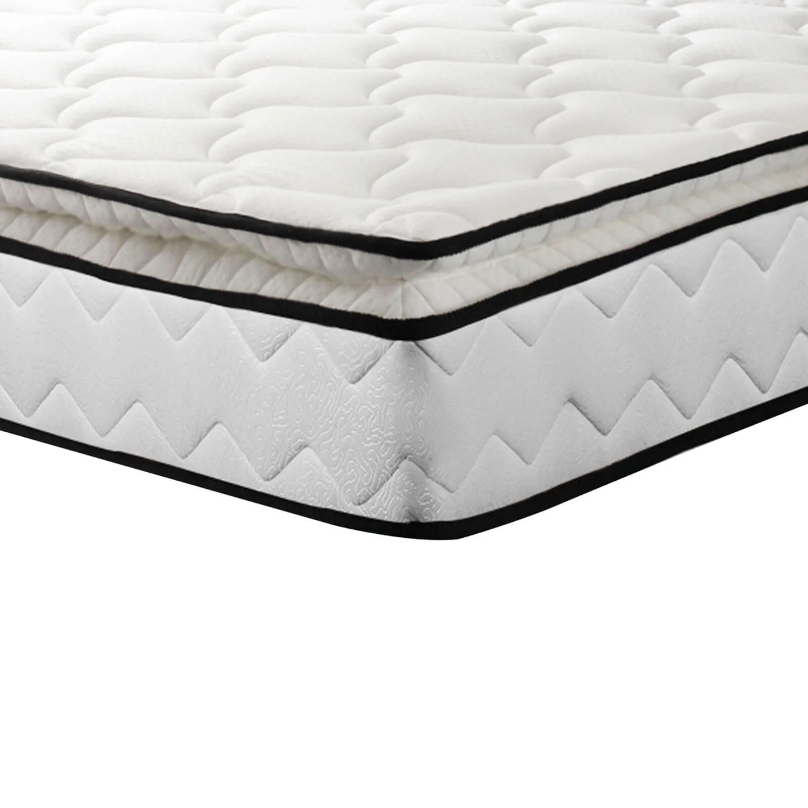 Ensemble sommier tapissier blanc et matelas confort - Collection Tapissier - Image 7