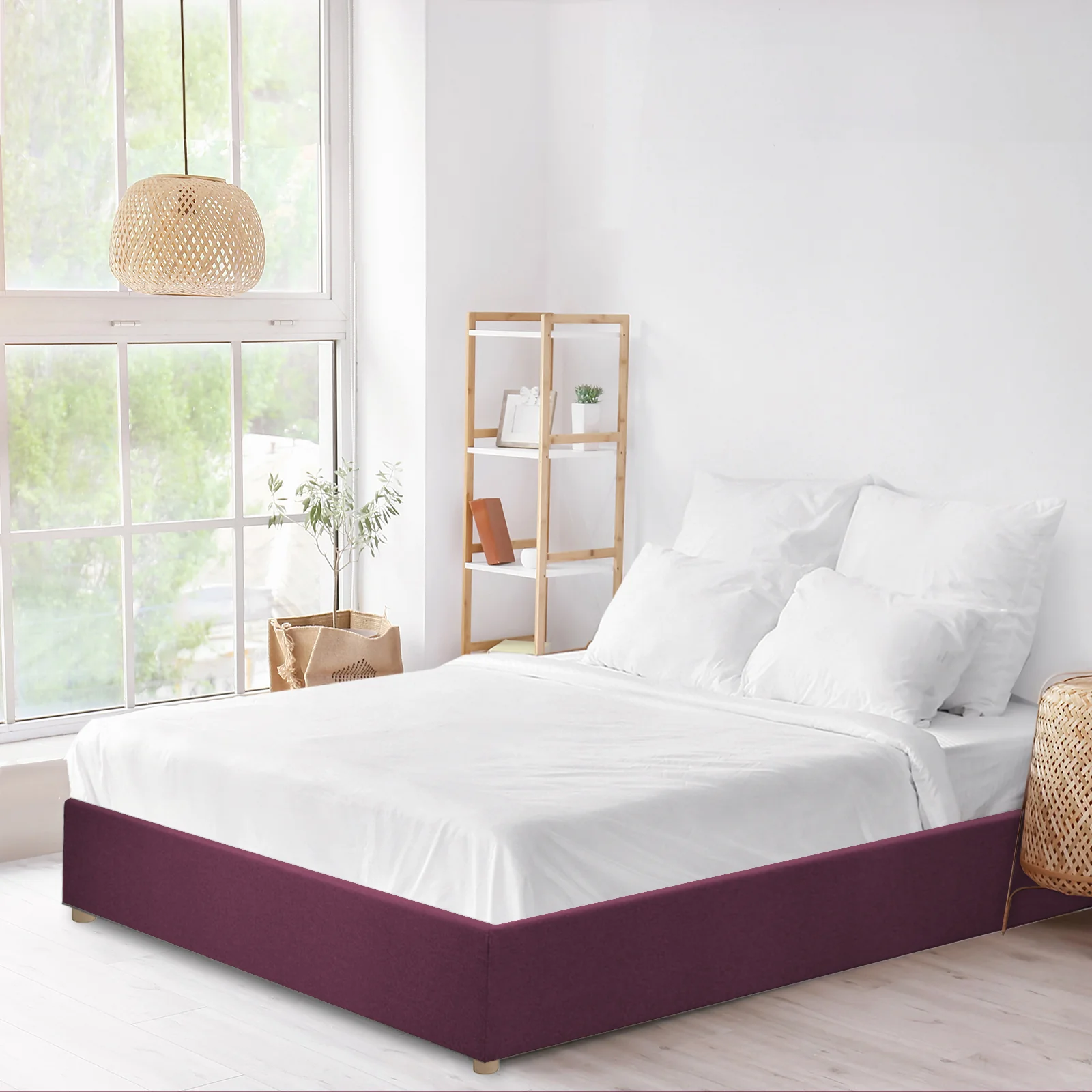 Lit déhoussable en tissu et sommier à lattes flexibles - Collection Magic'Bed - Image 4