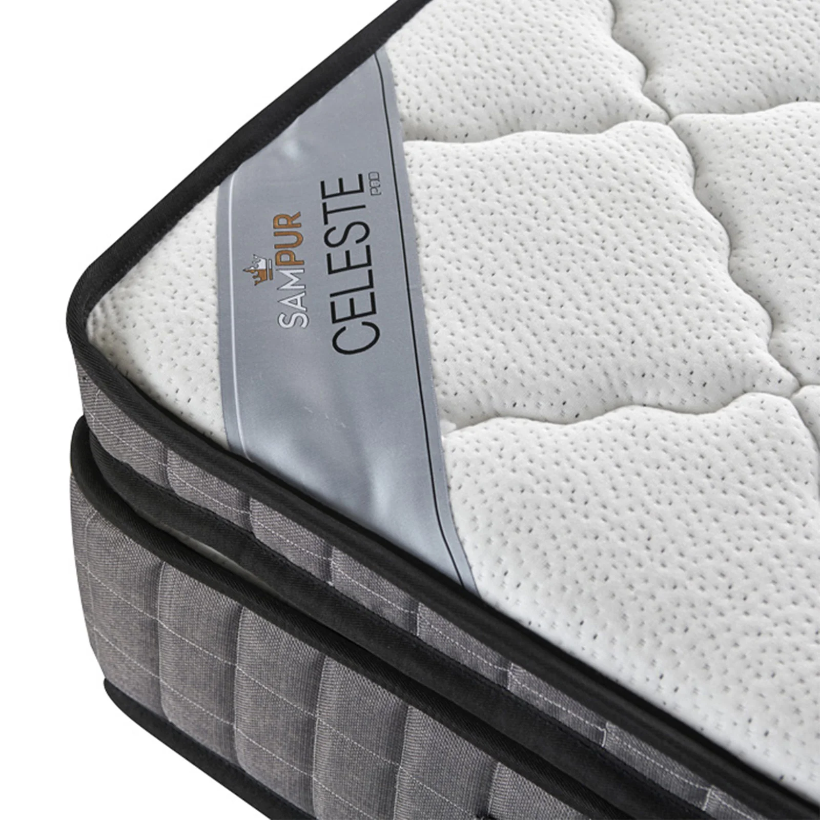 Matelas mémoire de forme, ressorts ensachés - Collection Céleste - Image 3
