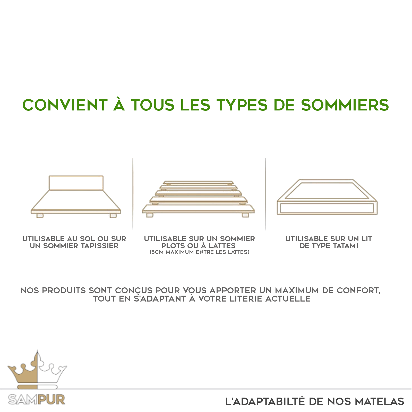 Matelas 30 cm, effet antidouleur articulaire - Collection Excelsior - Image 8