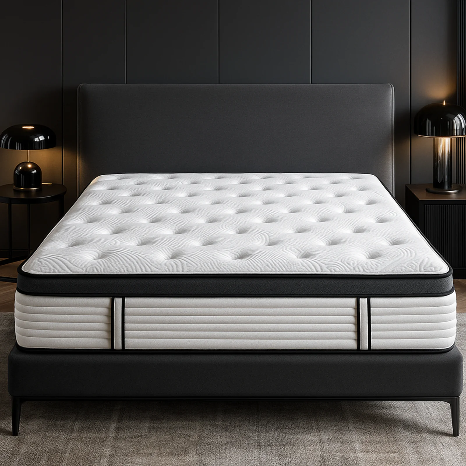 Matelas latex, ressorts, mémoire de forme, confort articulaire - Collection Grand View - Image 4
