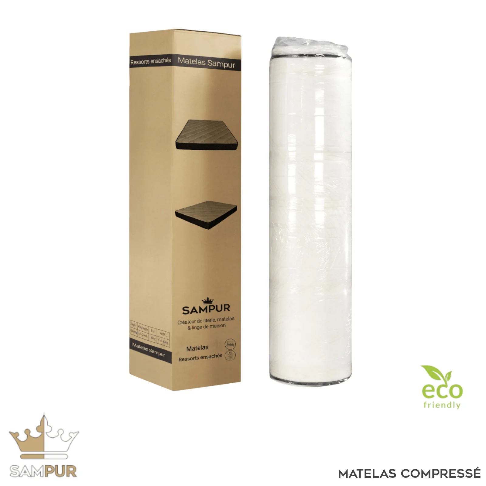 Matelas Hercule : Mémoire de forme et Déhoussable - Image 9