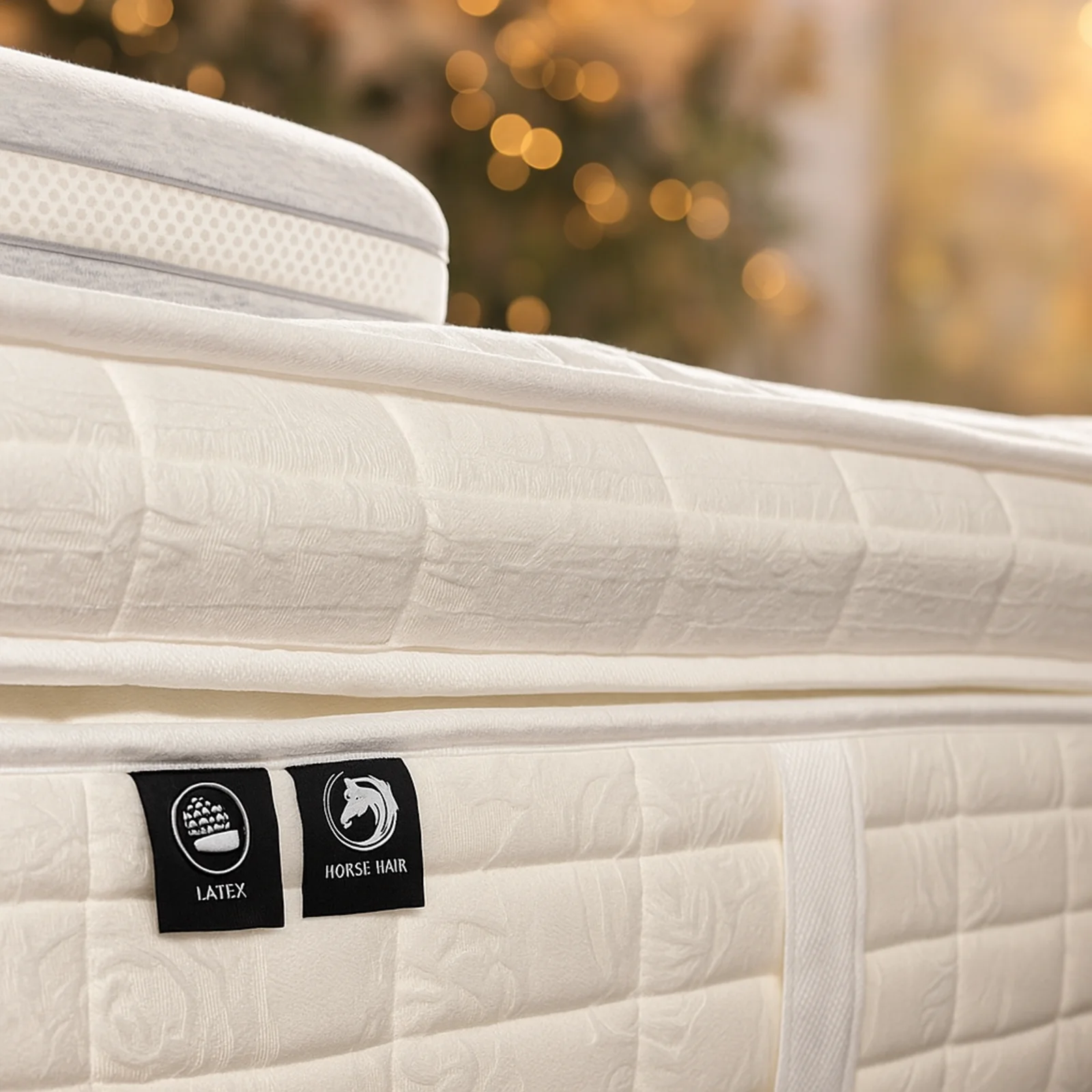 Matelas latex, crin de cheval, mémoire de forme et ressorts - Collection Signature - Image 2