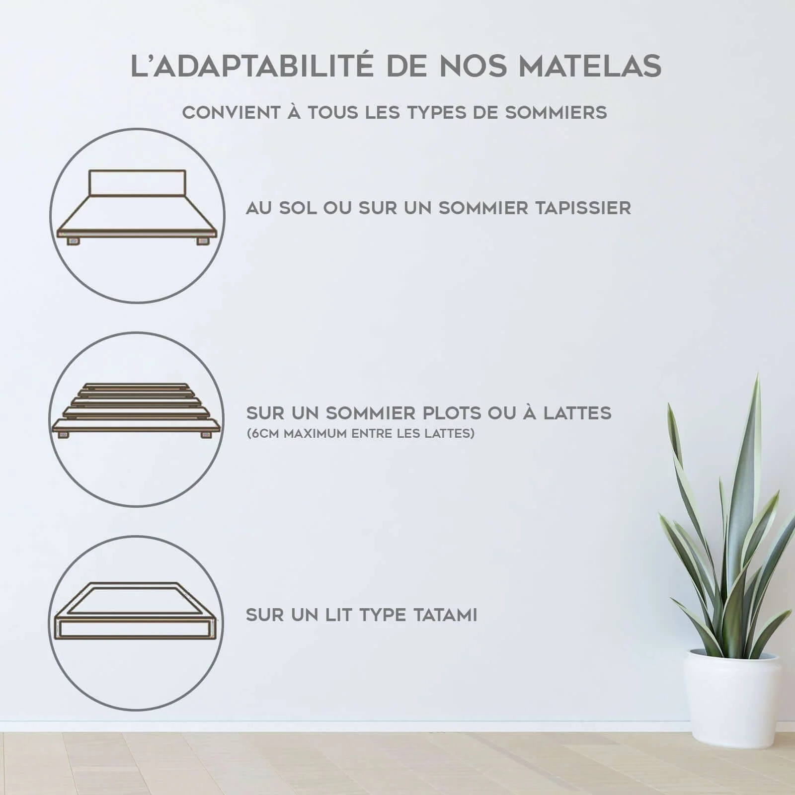 Matelas mémoire de forme, régénération active - Collection Sensation - Image 10
