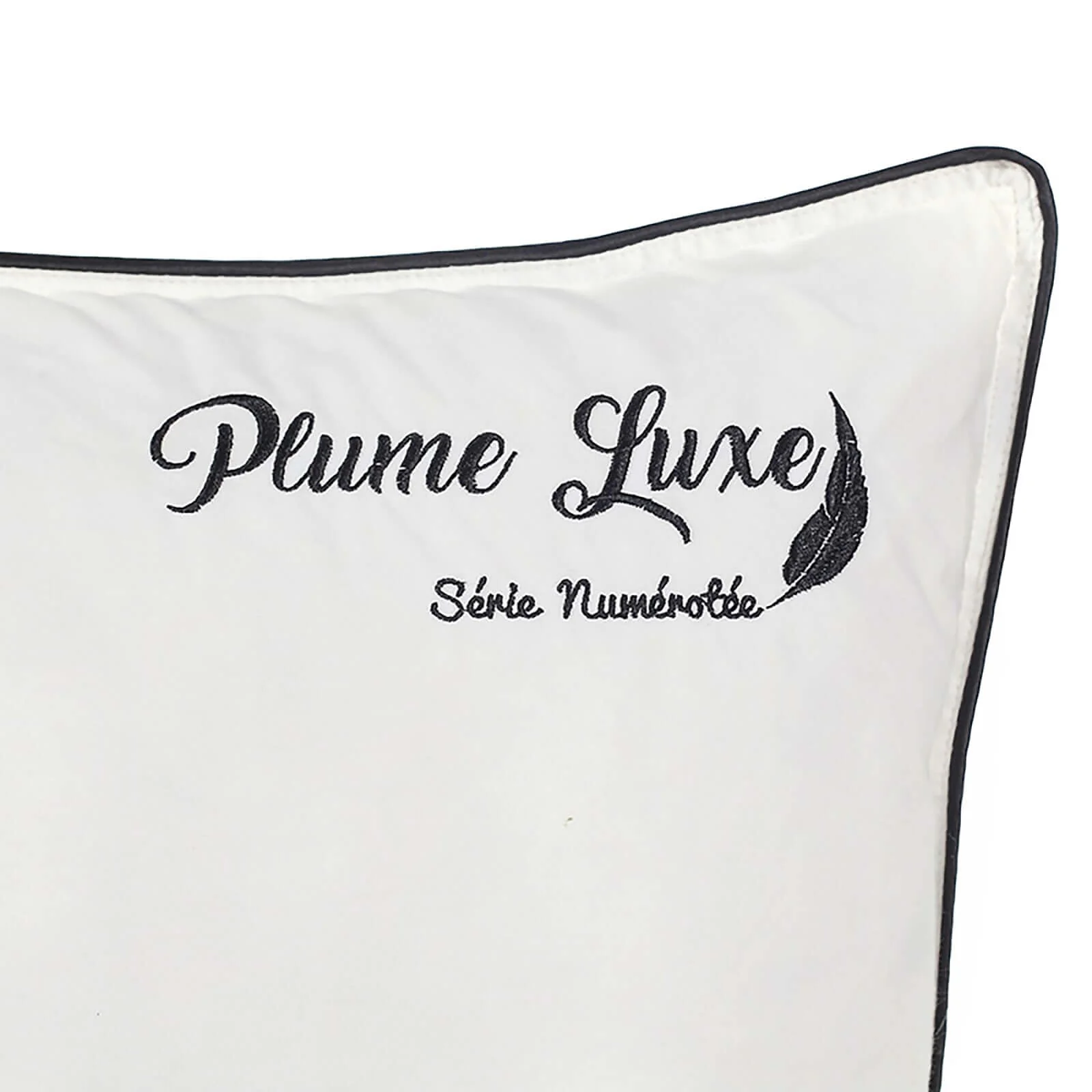 Oreiller plume de canard, coutil coton, ergonomique - Collection Luxe - Image 7