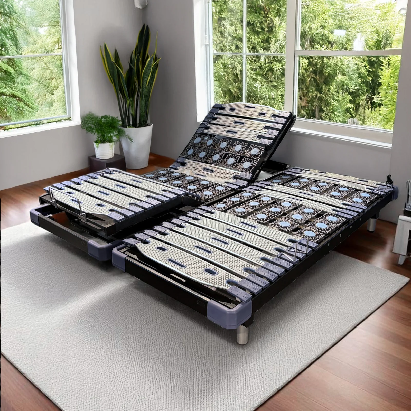 Sommier électrique, orthopédique, matelas relaxation inclus - Collection Technomatic - Image 8