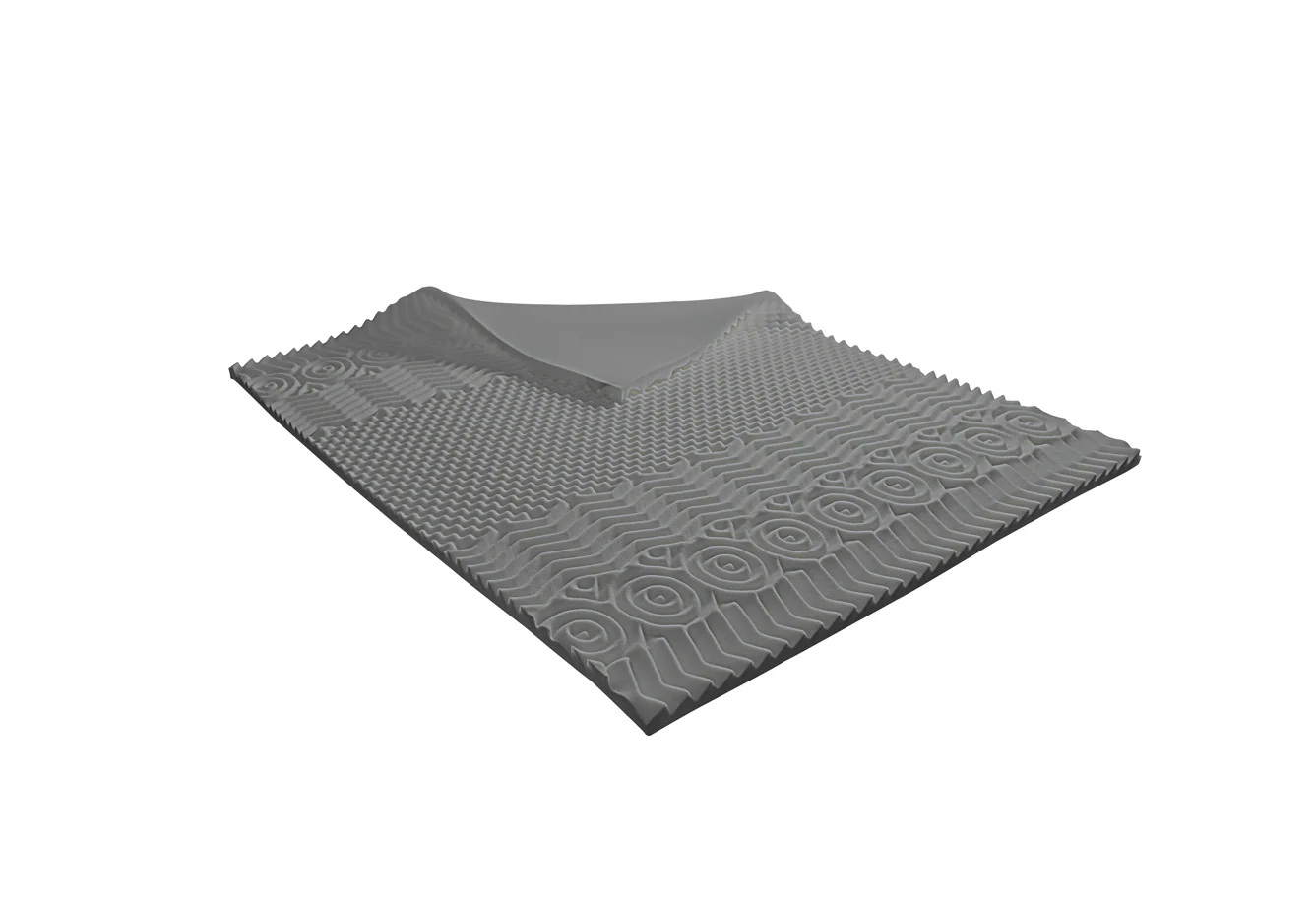 Surmatelas mémoire de forme, confort 7 zones - Collection Natura Bamboo - Image 5