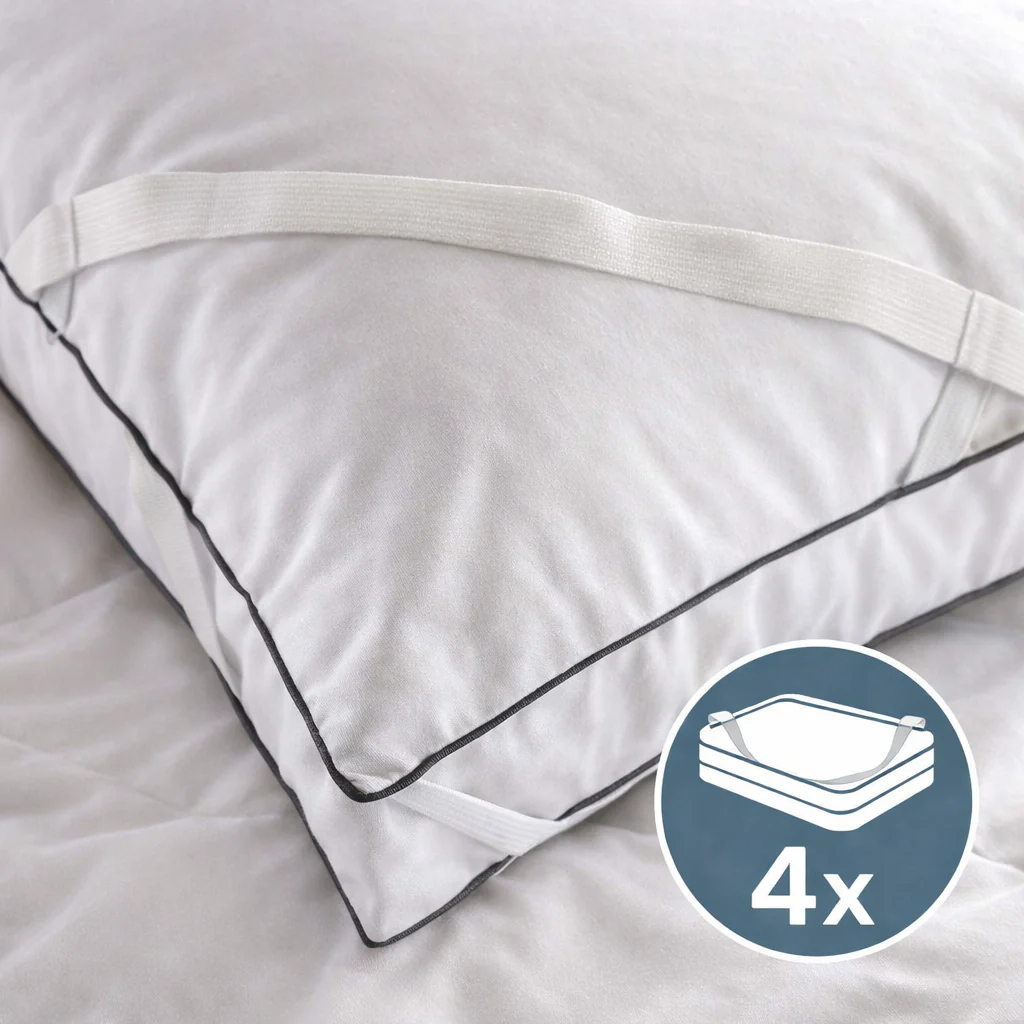 Surmatelas 100% plumes de canard, moelleux et ergonomique - Collection Plumes XXL - Image 5