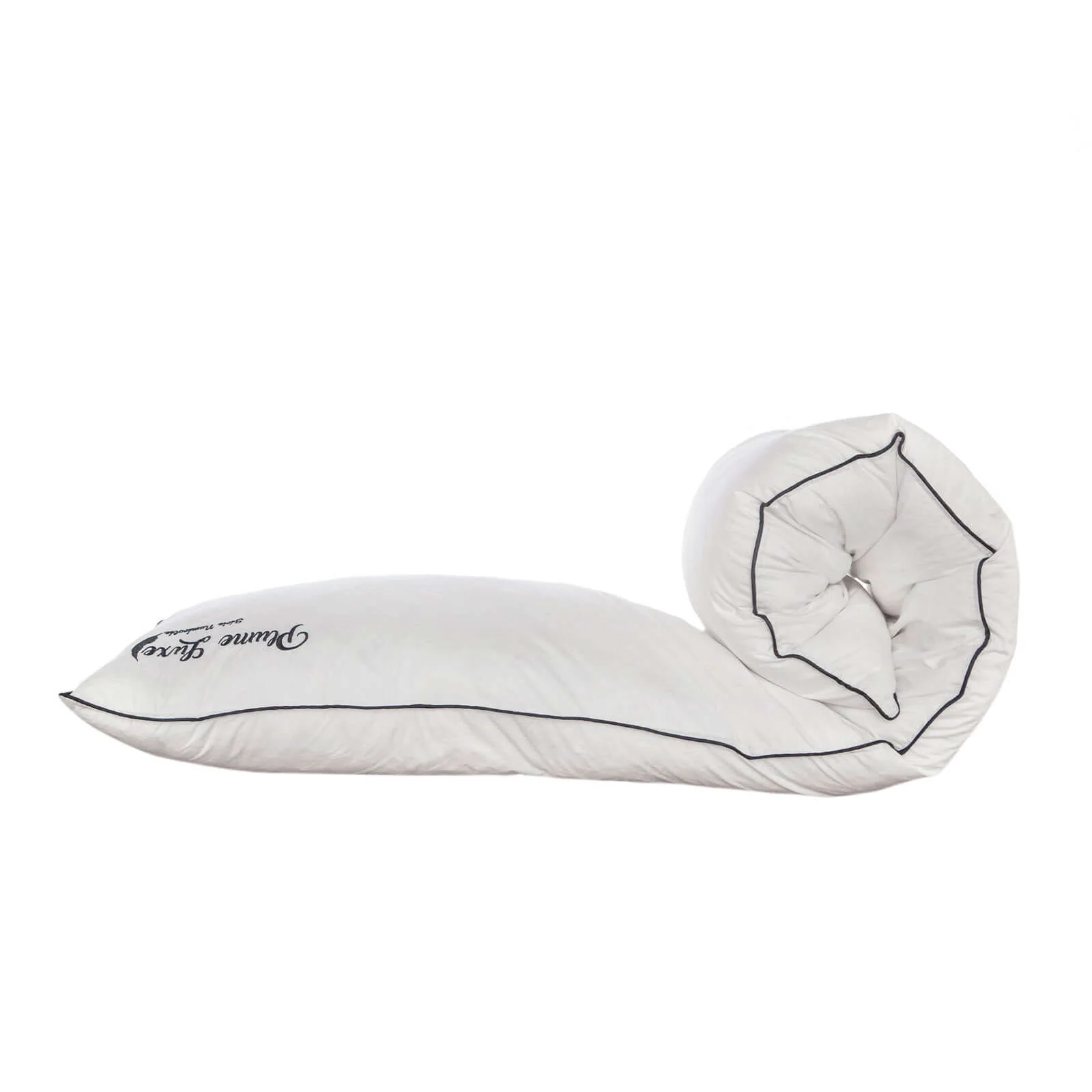 Traversin ergonomique, plumes de canard, duvet, tissu coton - Collection Luxe - Image 10