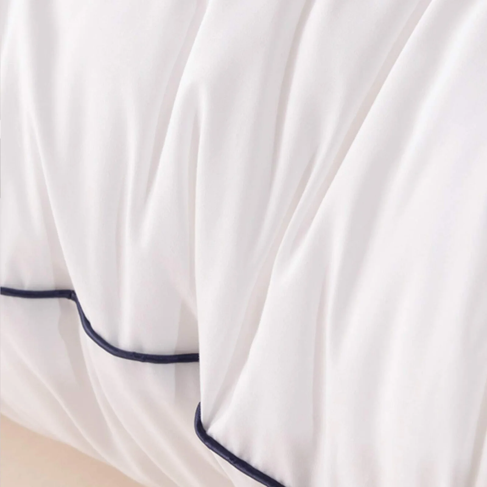 Traversin ergonomique, plumes de canard, duvet, tissu coton - Collection Luxe - Image 8